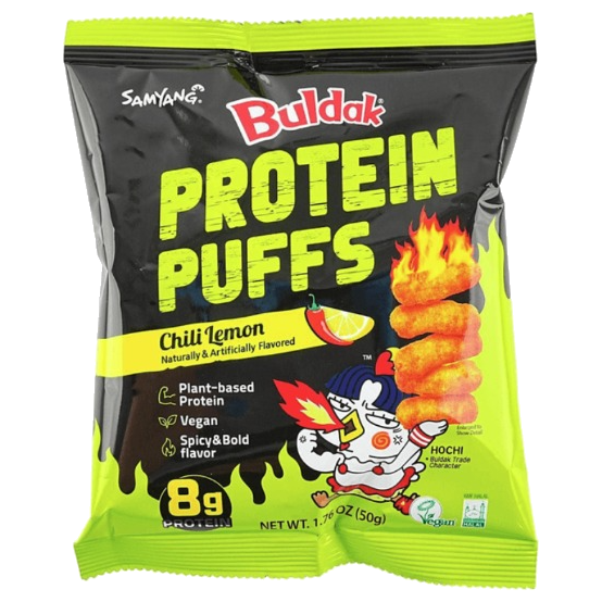 Wholesale Buyer Program Buldak Protein Puffs Chili Lemon