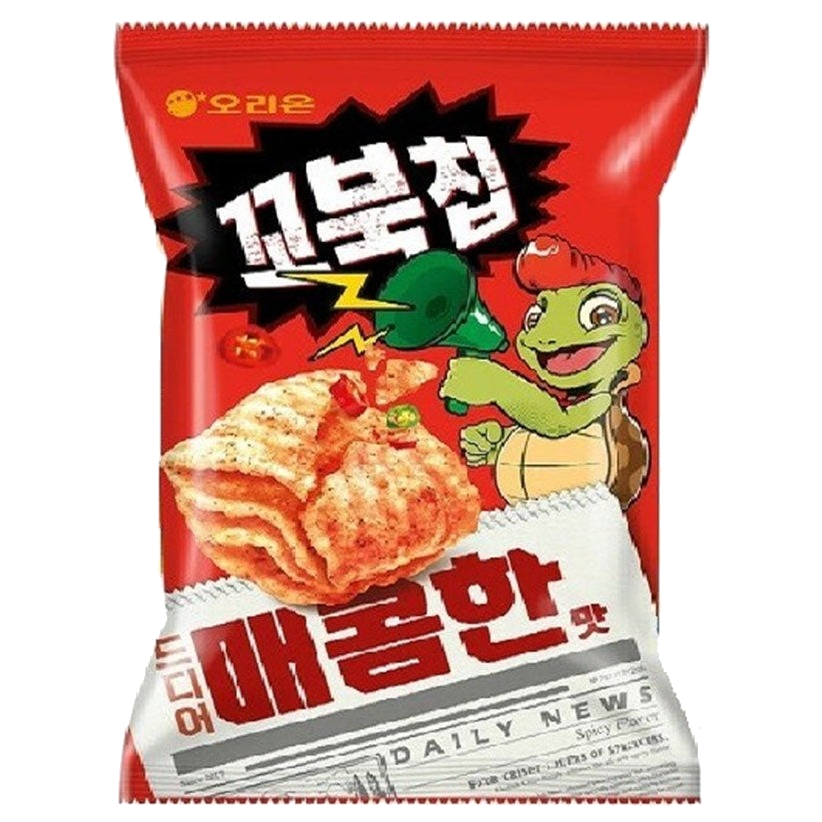 Orion Turtle Chips New Hot Spicy