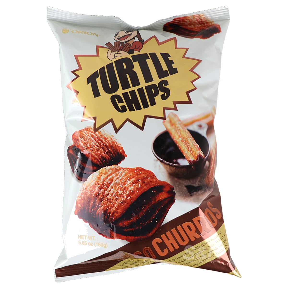 Orion Turtle Chip Choco Churros