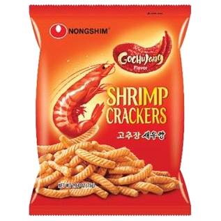 Wholesale Korean Snacks Shrimp Crackers Gochujang
