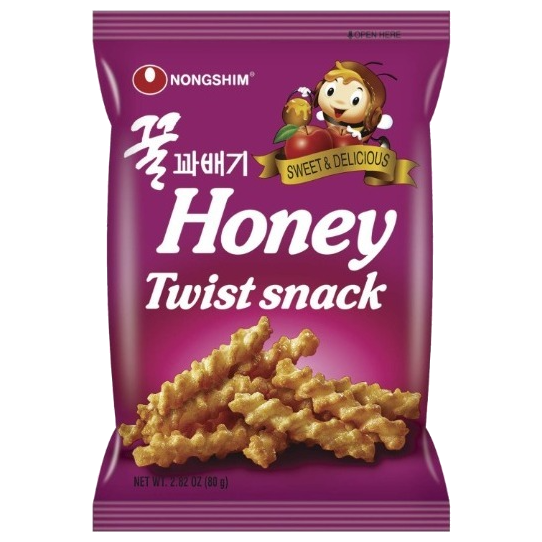 DJR Foods Wholesale Service Honey Twist Snack