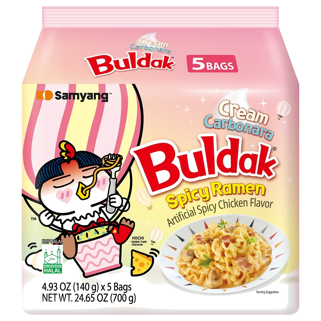 Samyang Buldak Multi - Cream Carbonara