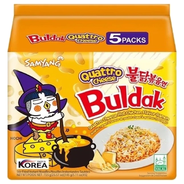 Samyang Buldak Multi - Quattro Cheese