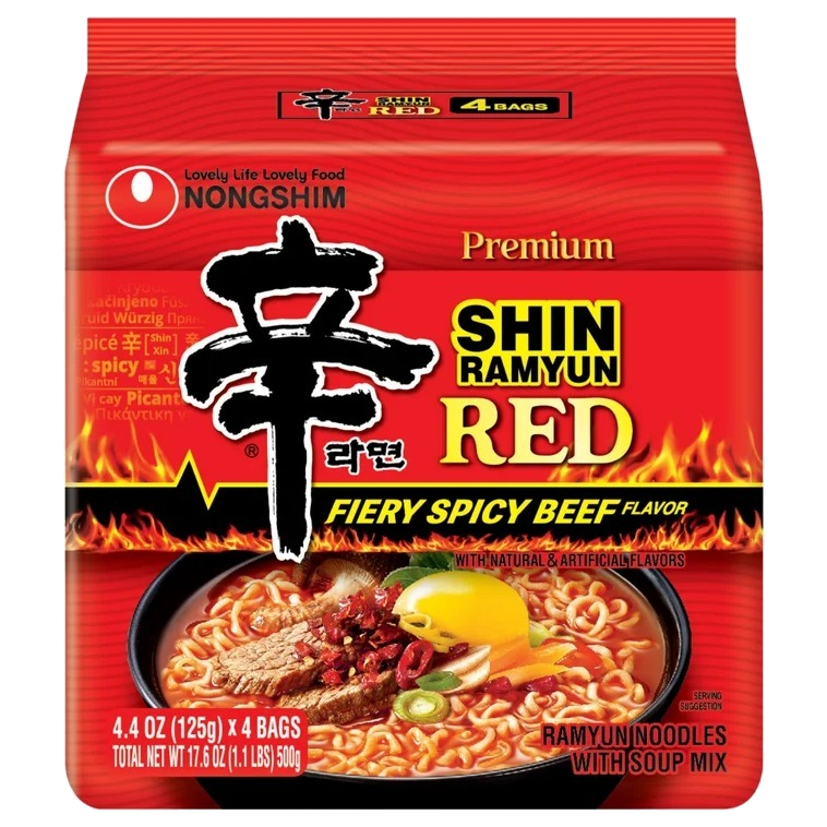 Nongshim Shin Ramyun Red Multi 32-pack (4x8)