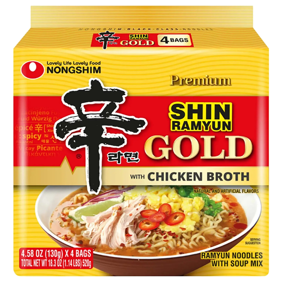Nongshim Shin Noodle Gold Multi