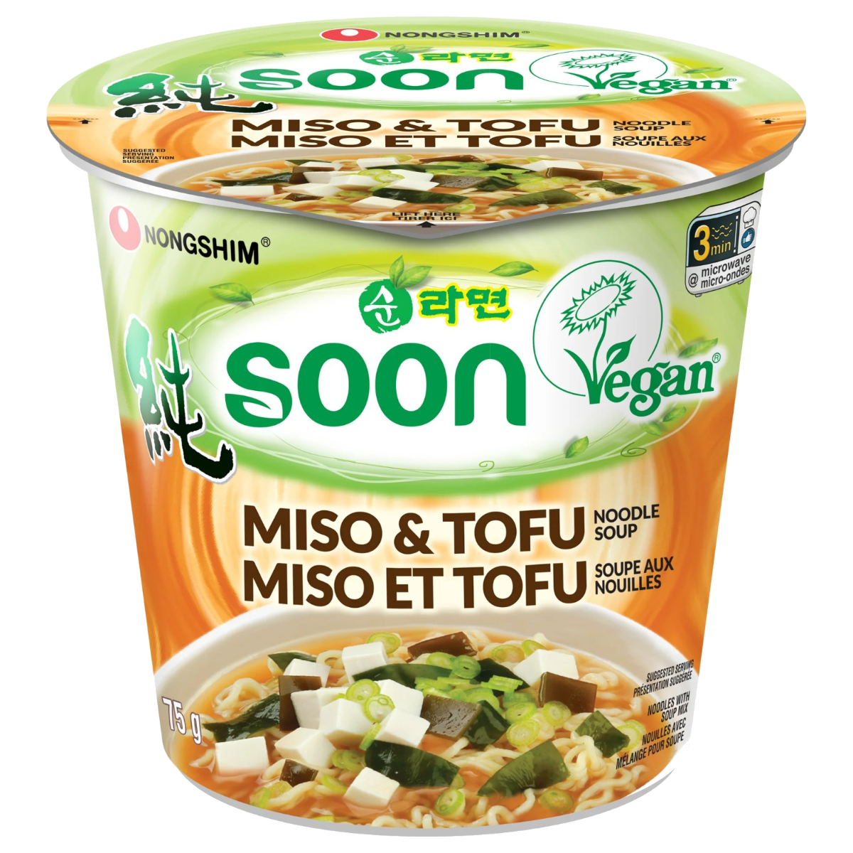 DJR Foods Wholesale Service Soon Miso & Tofu Cup