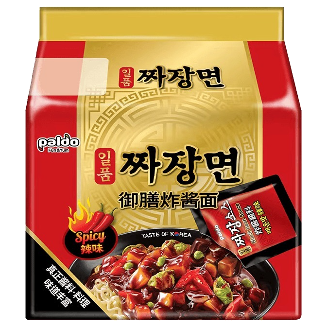 Paldo Jjajangmen Noodle Spicy