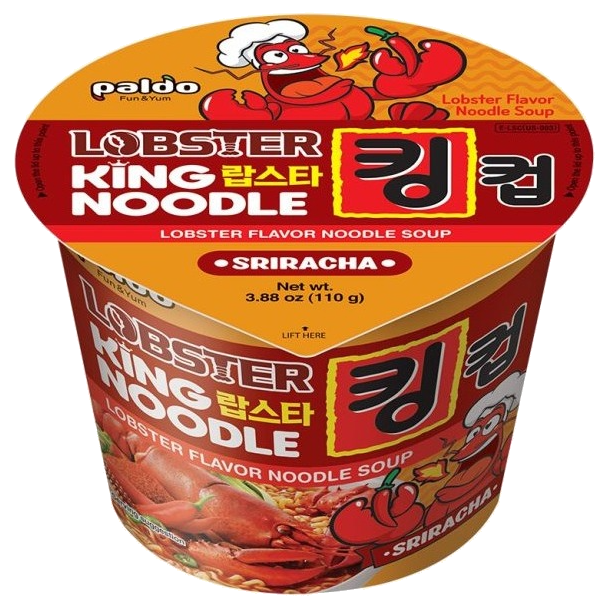 Korean Wholesale Distribution Sriracha Lobster King Cups