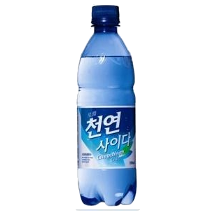 Lotte Cheon Yeon Cider Carbonated Soft Drinks (bottles)