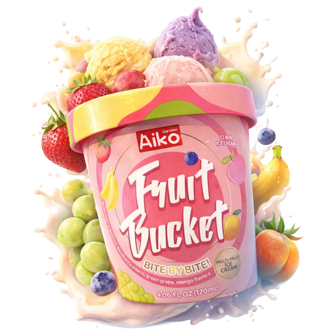 Aiko Fruit Buckets Ice Cream