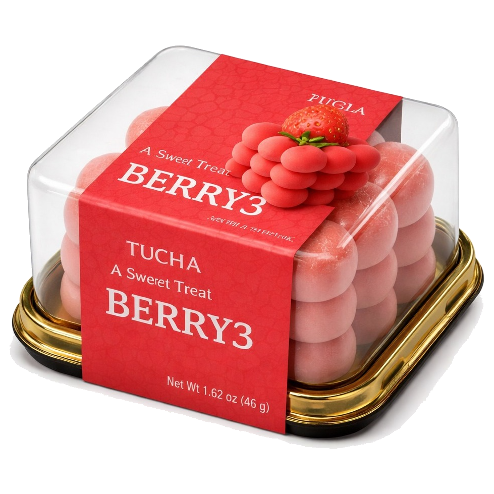 DJR Foods Wholesale Service Berry Cube Ice Cream