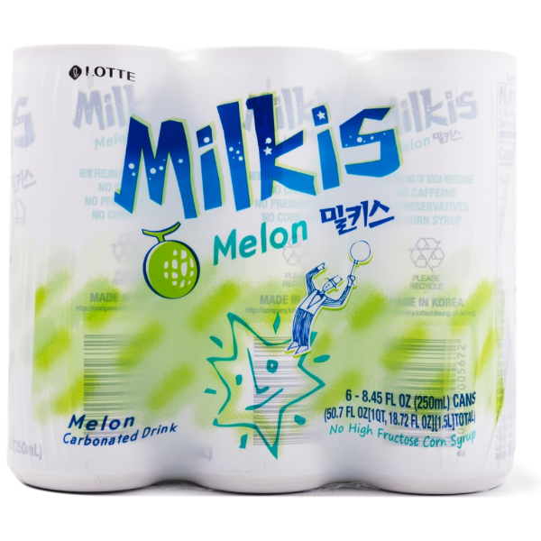 Lotte Milkis Melon Can