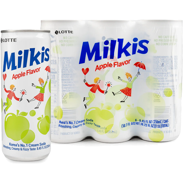 Lotte Milkis Apple Can