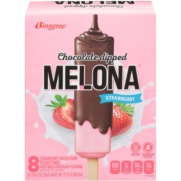 Binggrae Melona Chocolate Dipped Strawberry